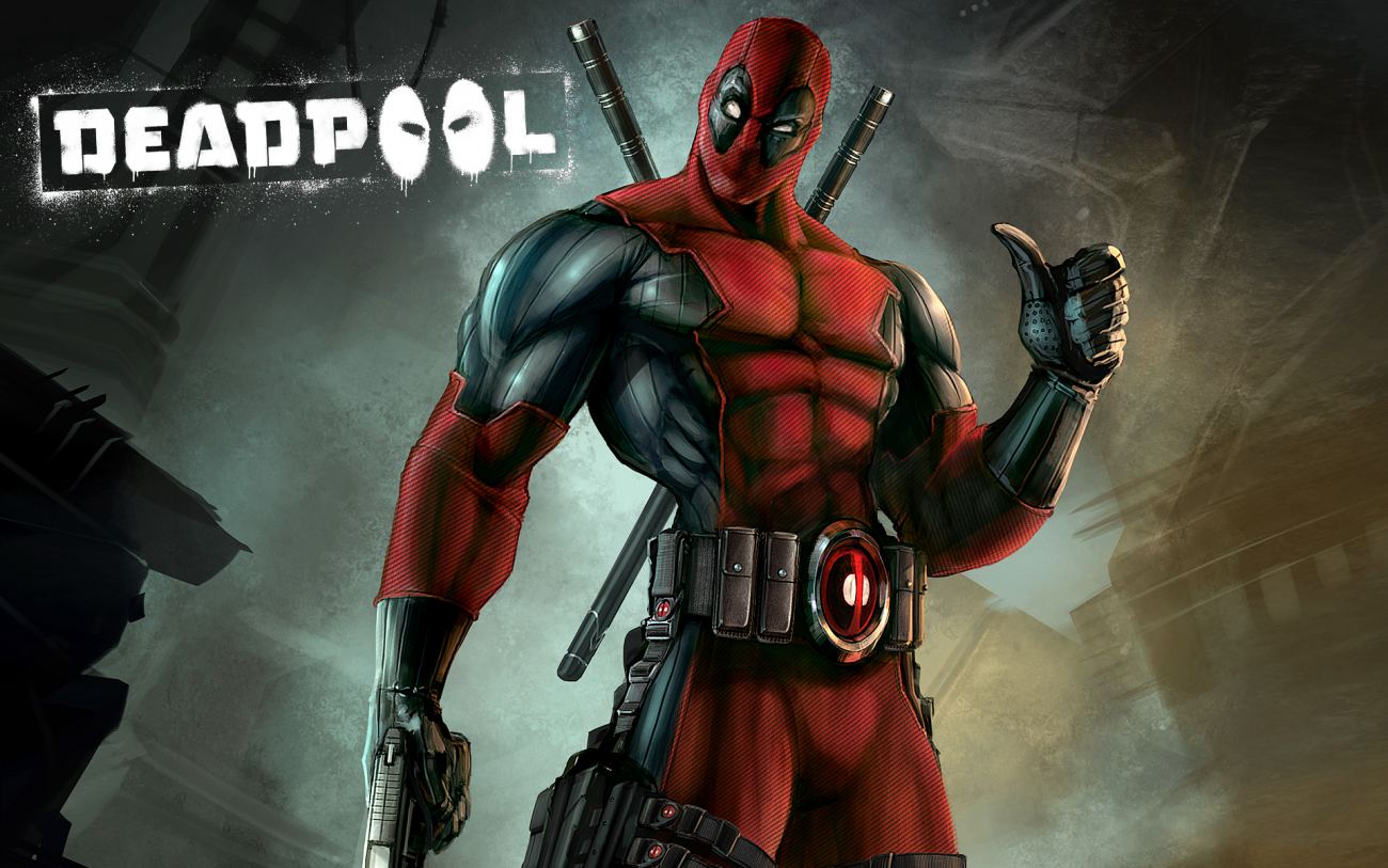Deadpool Super Heroes Game Comics HD Wallpaper